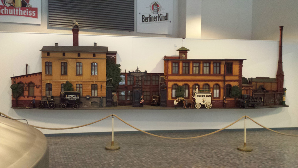 Berliner Kindl - miniature udgave af det gamle bryggeri